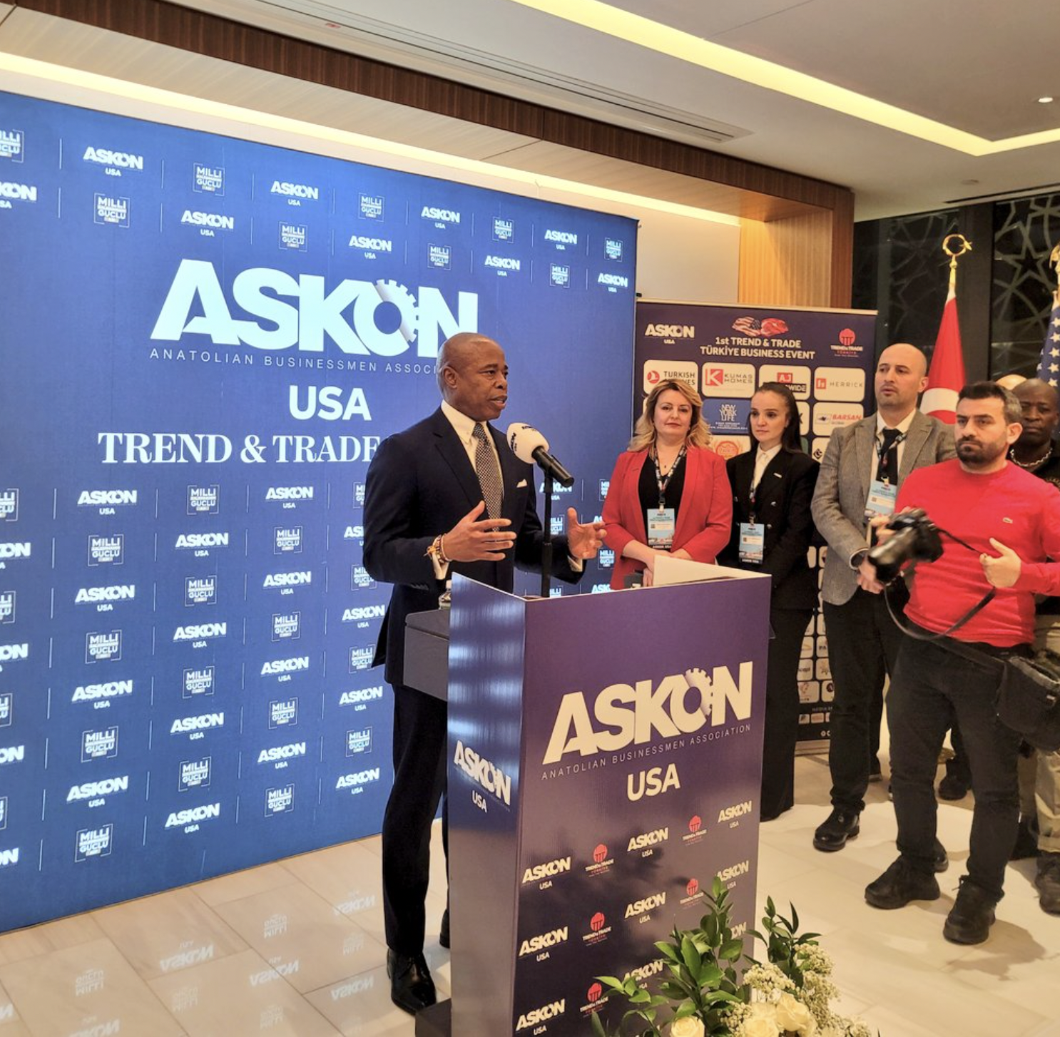 New York City Mayor Eric Adams