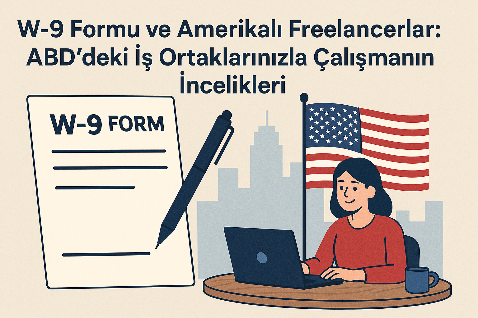 W-9 Formu: Amerikalı Freelancerlarla Çalışmanın Vergi Kılavuzu