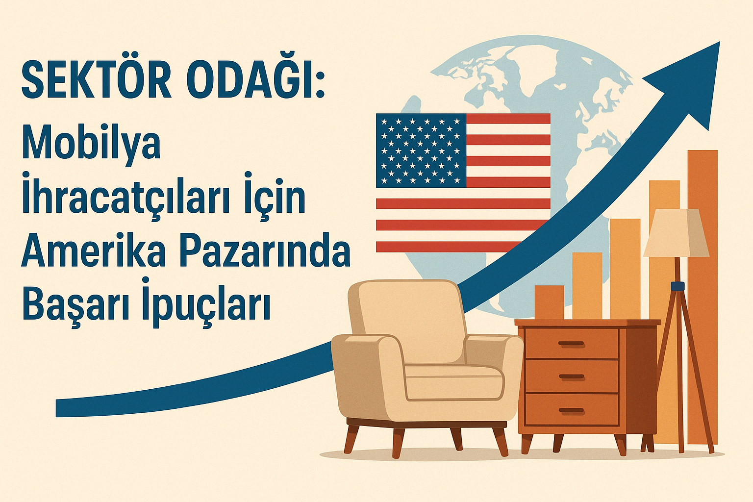 Sektör Odağı: Mobilya İhracatçıları İçin Amerika Pazarında Başarı İpuçları