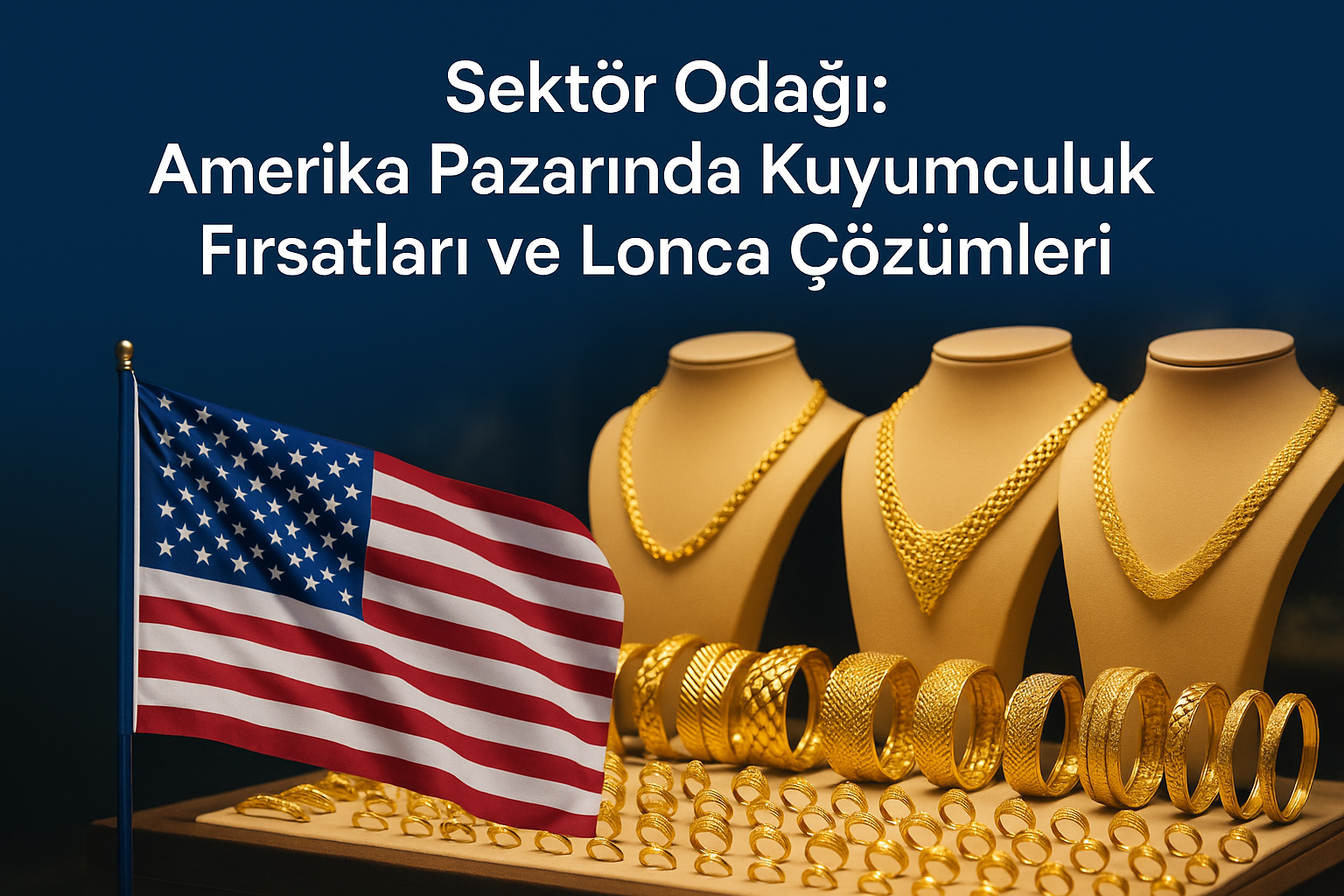 Sektör Odağı: Amerika Pazarında Kuyumculuk Fırsatları ve Lonca Çözümleri