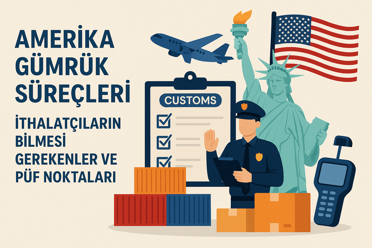 Amerika Gümrük Süreçleri: İthalatçıların Bilmesi Gerekenler ve Püf Noktaları
