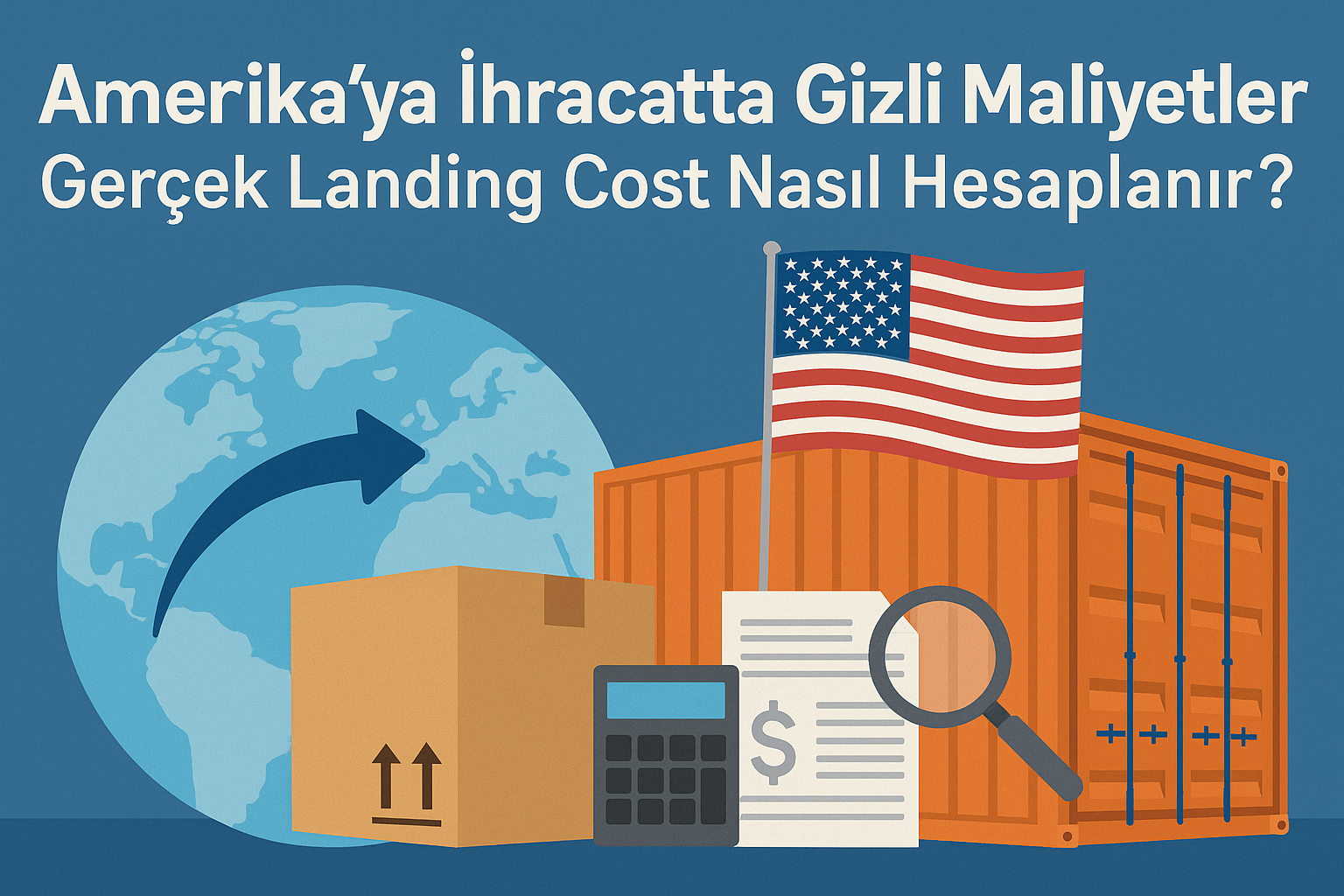 Amerika'ya İhracatta Gizli Maliyetler: Gerçek Landing Cost Nasıl Hesaplanır?