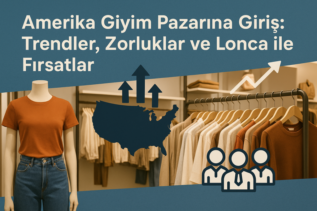 Amerika Giyim Pazarına Giriş: Trendler, Zorluklar ve Lonca ile Fırsatlar