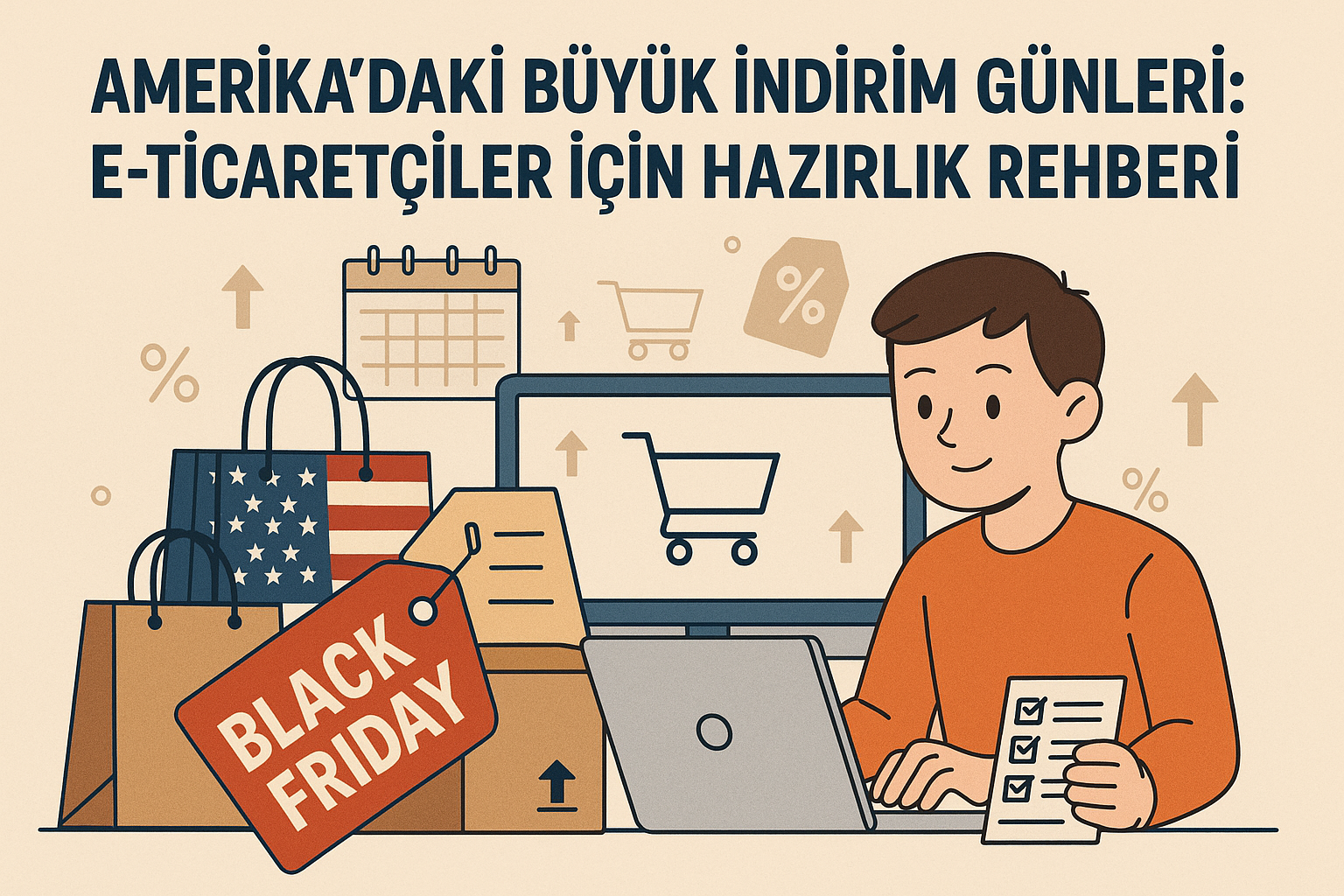 Amerika'daki Büyük İndirim Günleri (Black Friday vb.): E-Ticaretçiler İçin Hazırlık Rehberi