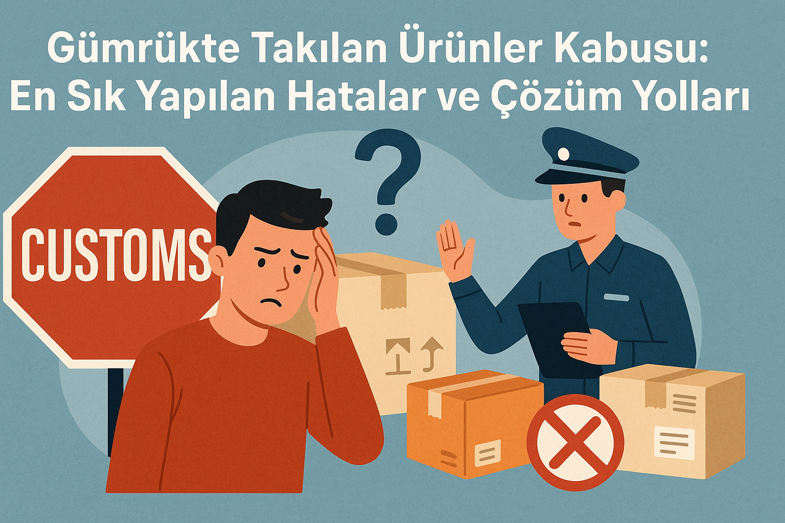 Gümrükte Takılan Ürünler Kabusu: En Sık Yapılan Hatalar ve Çözüm Yolları