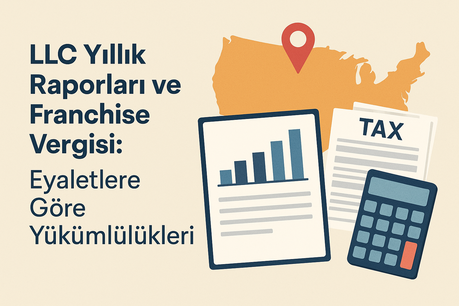 LLC Yıllık Raporları ve Franchise Vergisi: Eyaletlere Göre Kapsamlı Rehberiniz