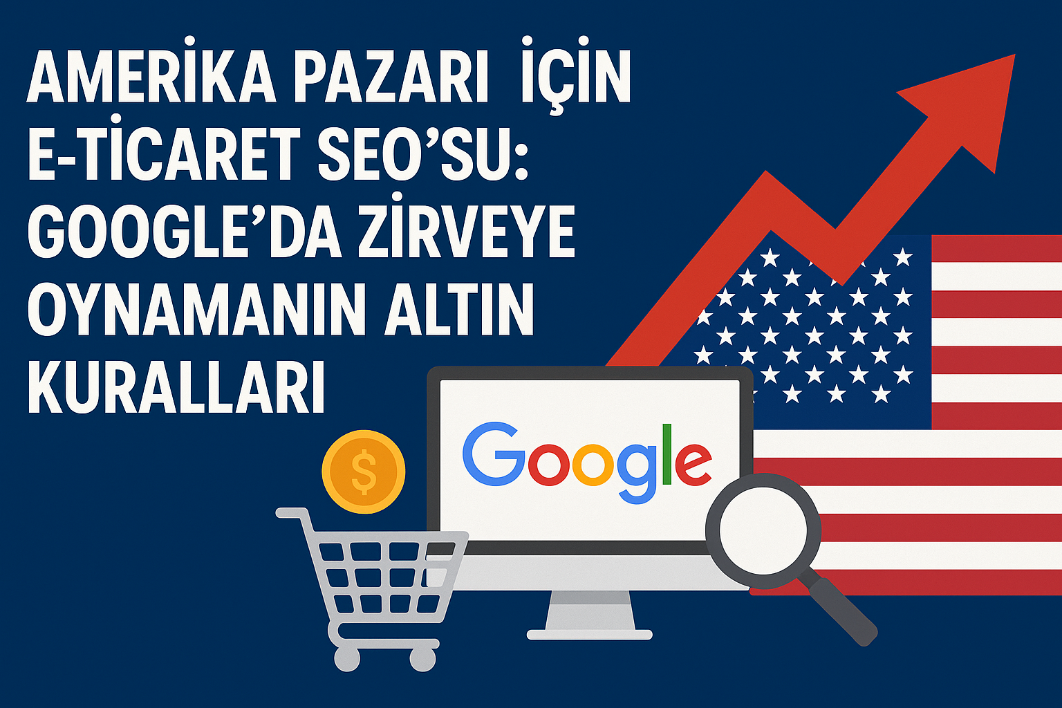 Amerika E-ticaret SEO'su: Google'da Görünürlüğünüzü Artırmanın Yolları