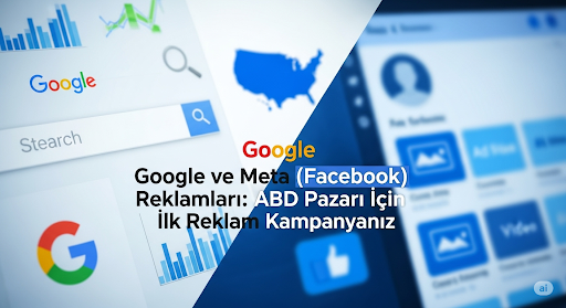 Google ve Meta (Facebook) Reklamları: ABD Pazarı İçin İlk Reklam Kampanyanız