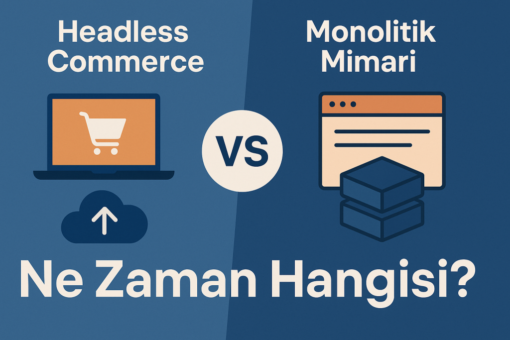 Headless Commerce ve Monolitik Mimari: E-Ticaret Platformunuz İçin Doğru Seçim Hangisi?