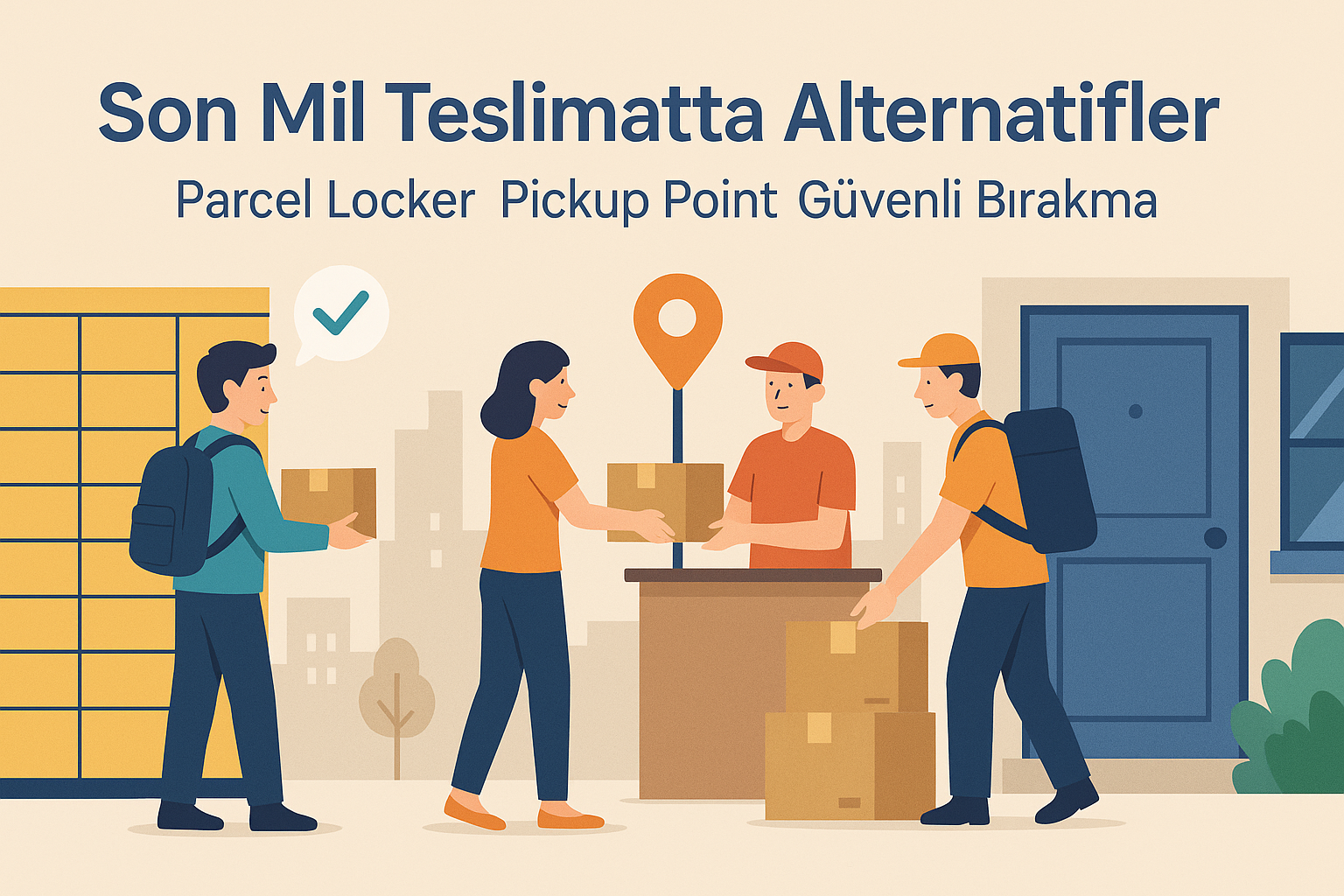 Son Mil Teslimatta Devrim: Parcel Locker, Pickup Point ve Güvenli Bırakma