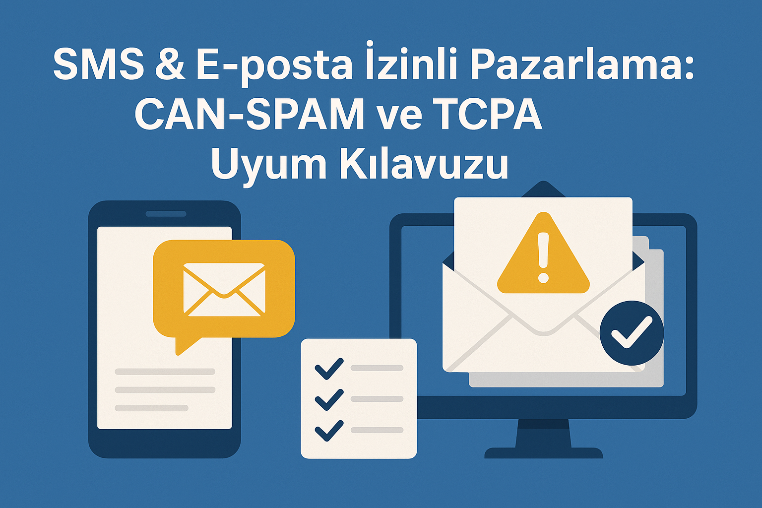 İzinli Pazarlamanın Anahtarı: CAN-SPAM ve TCPA Uyum Kılavuzu ile Güven İnşa Edin